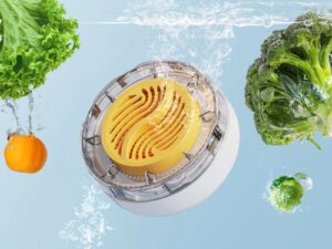 🍉🥬 Multi-Functional Wireless Portable Food Cleaner & Purifier with Waterproof Design