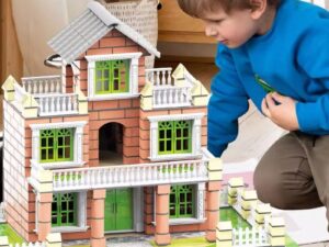 214 PCS DIY Simulation Building Toy Set for Kids