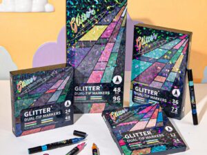 🔥Last Day Discount 49% Off🎨24/48/72/96 Colors Glitter Effect Brush Markers