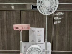 9H Rechargeable Battery Portable Oscillating Standing Fan