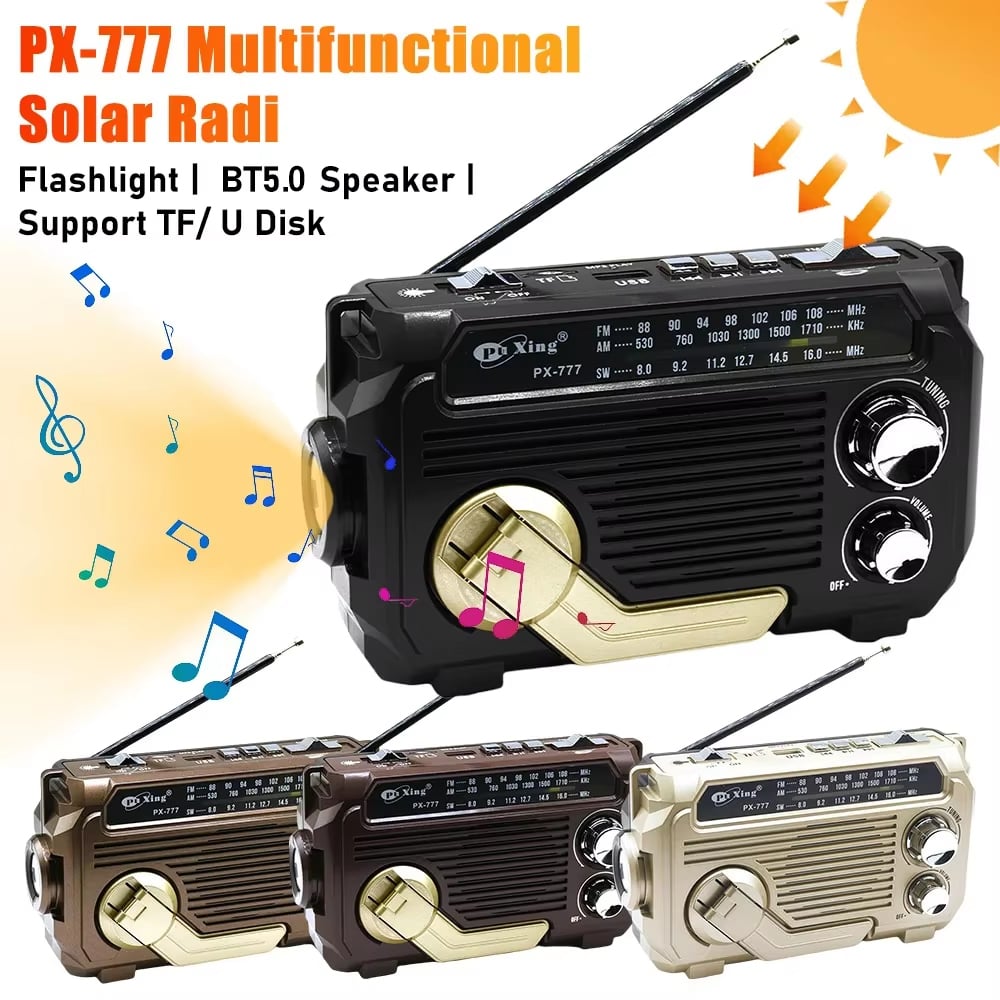 Solar-Powered Radio