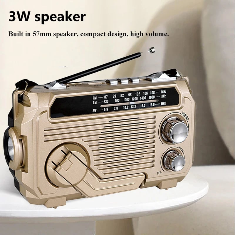 Solar-Powered Radio