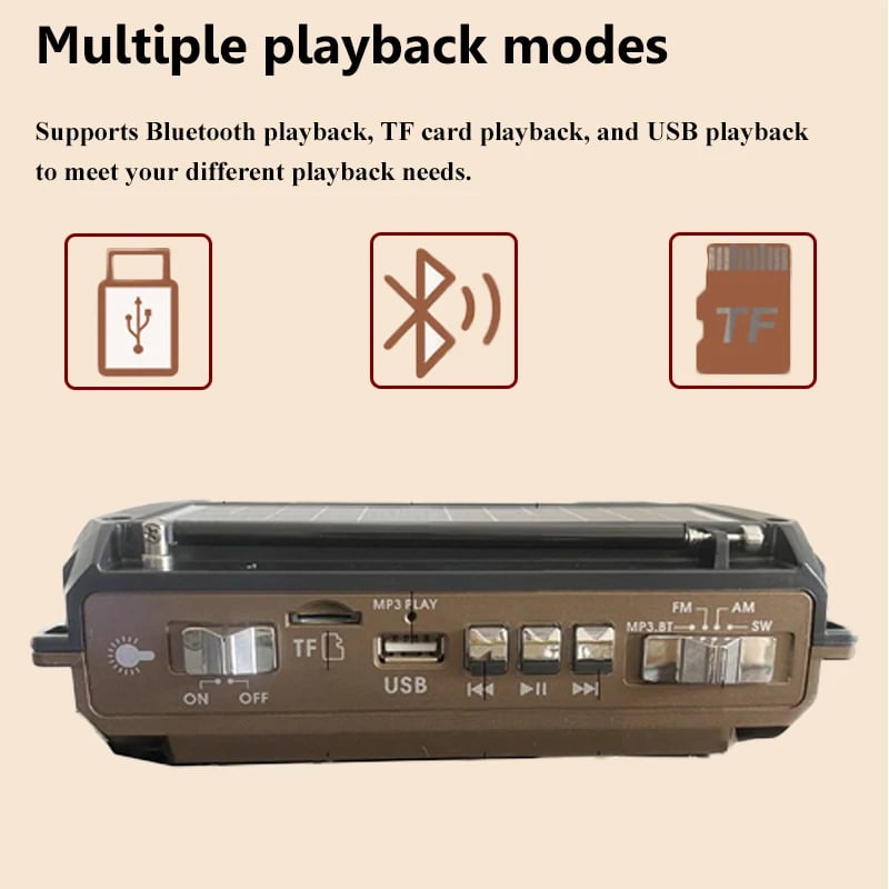 Solar-Powered Radio