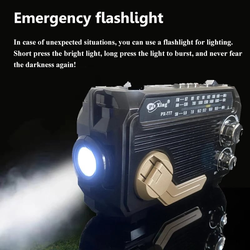 Solar-Powered Radio