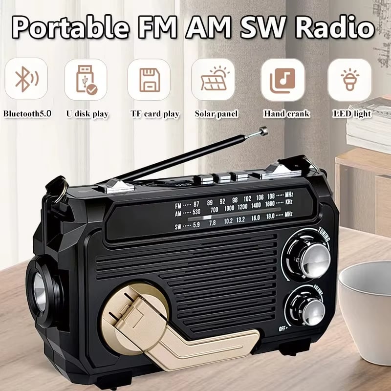 Solar-Powered Radio