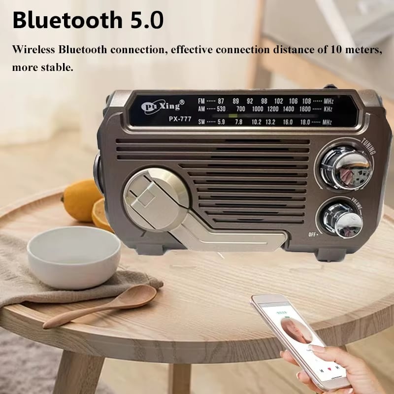 Solar-Powered Radio