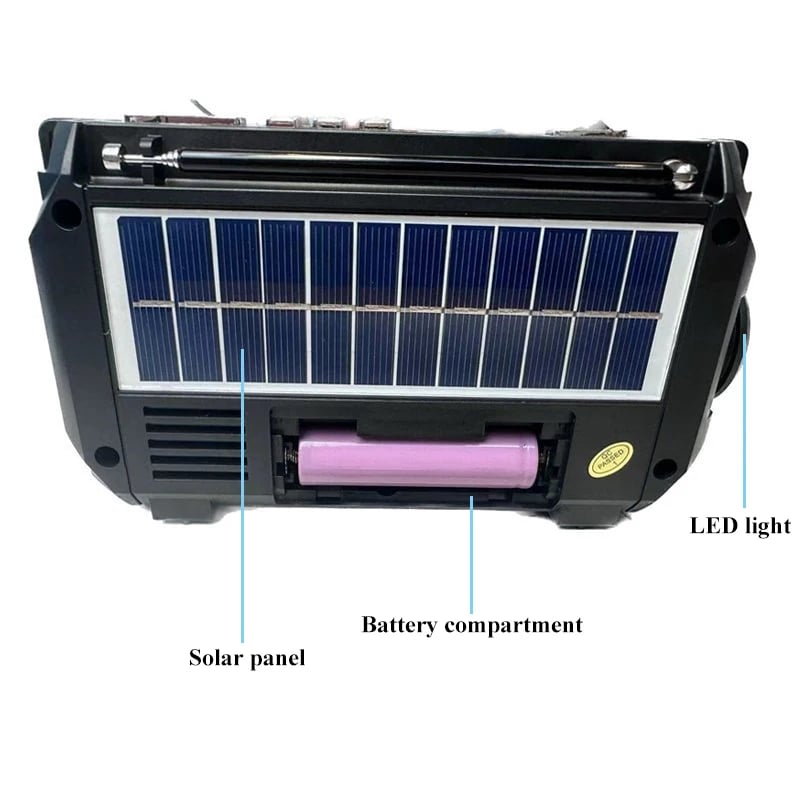 Solar-Powered Radio
