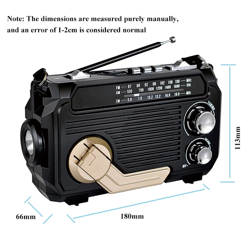 Solar-Powered Radio
