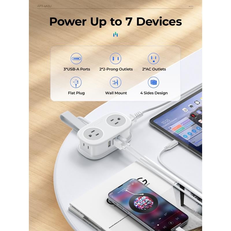 🎁Last Day Promotion 48% OFF🔥Travel Power Strip