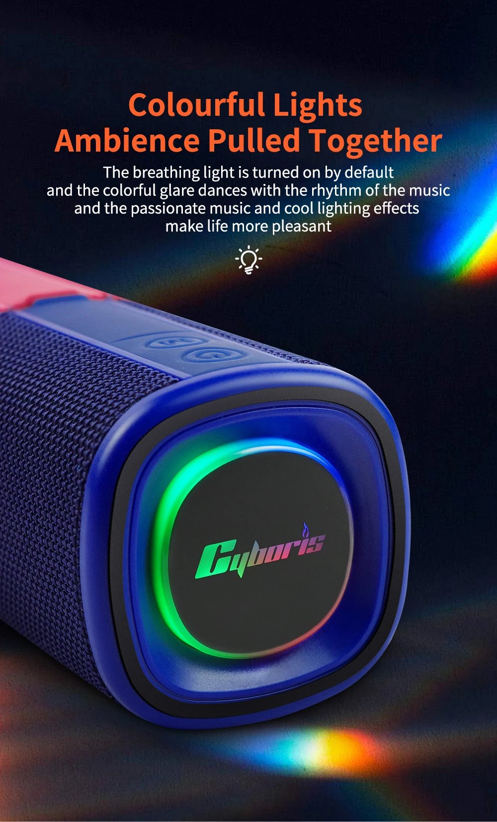 2 in 1 Magnetic Split Bluetooth Speaker