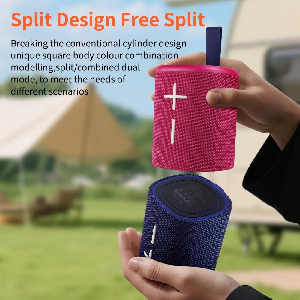 2 in 1 Magnetic Split Bluetooth Speaker