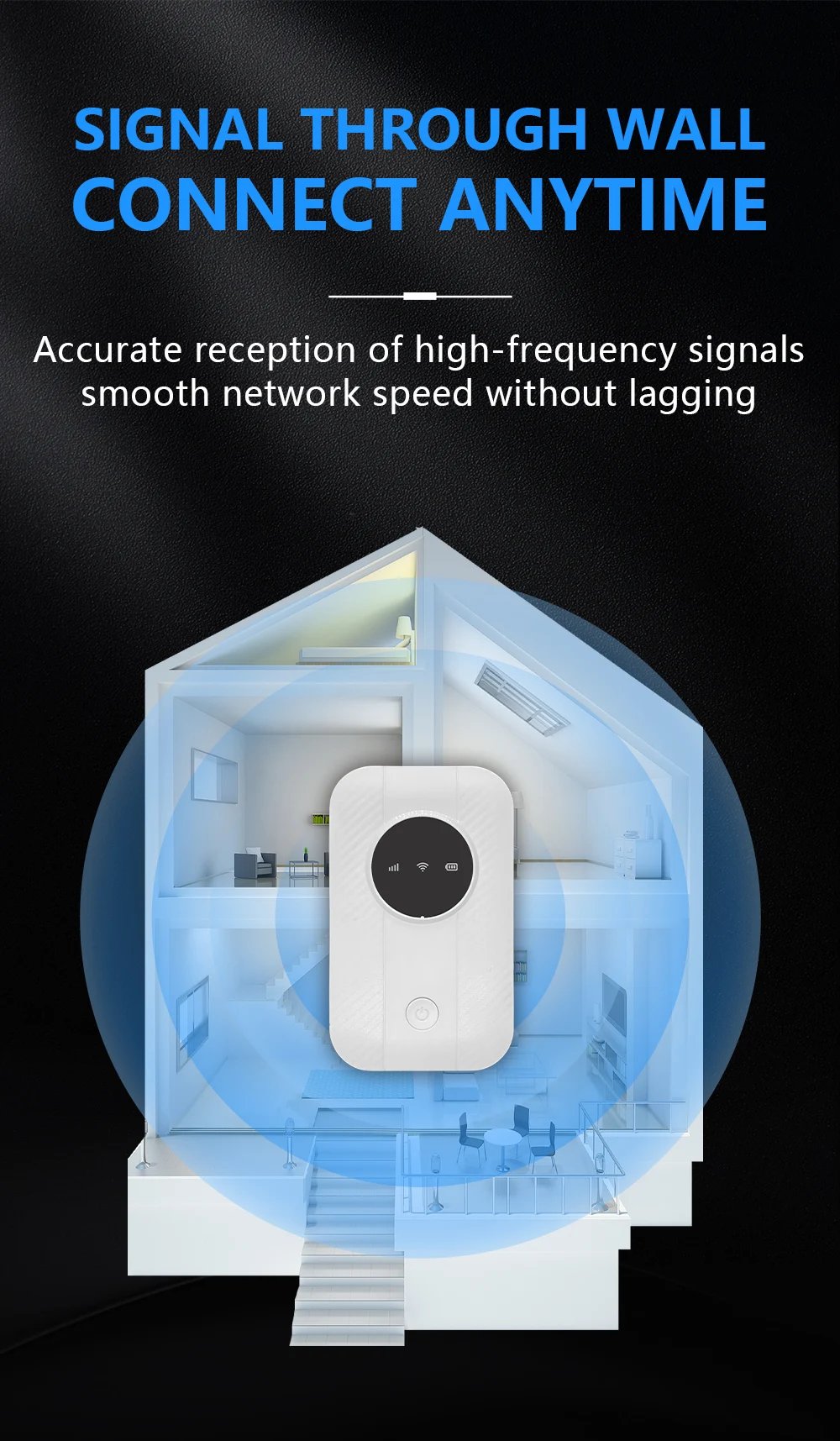 🔥🔥300Mbps Portable High Speed 4G Wireless Pocket WIFI